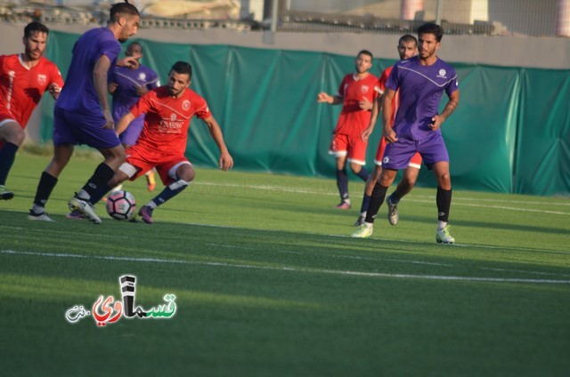 نادي الوحدة يطحن سروتكين4-0 على ارض الملعب الشرقي بالكادر المحلي واللاعب القسماوي يثبت نفسه